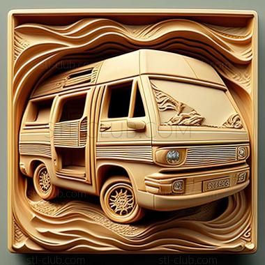 3D мадэль Mazda Bongo Friendee (STL)